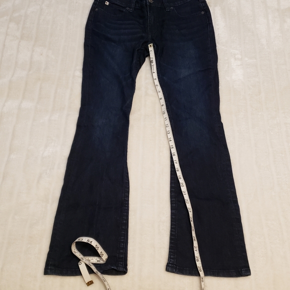 BOGO Free🦋 Bootlegger Paradise Dark Wash Slim Straight Jeans - Picture 13 of 16
